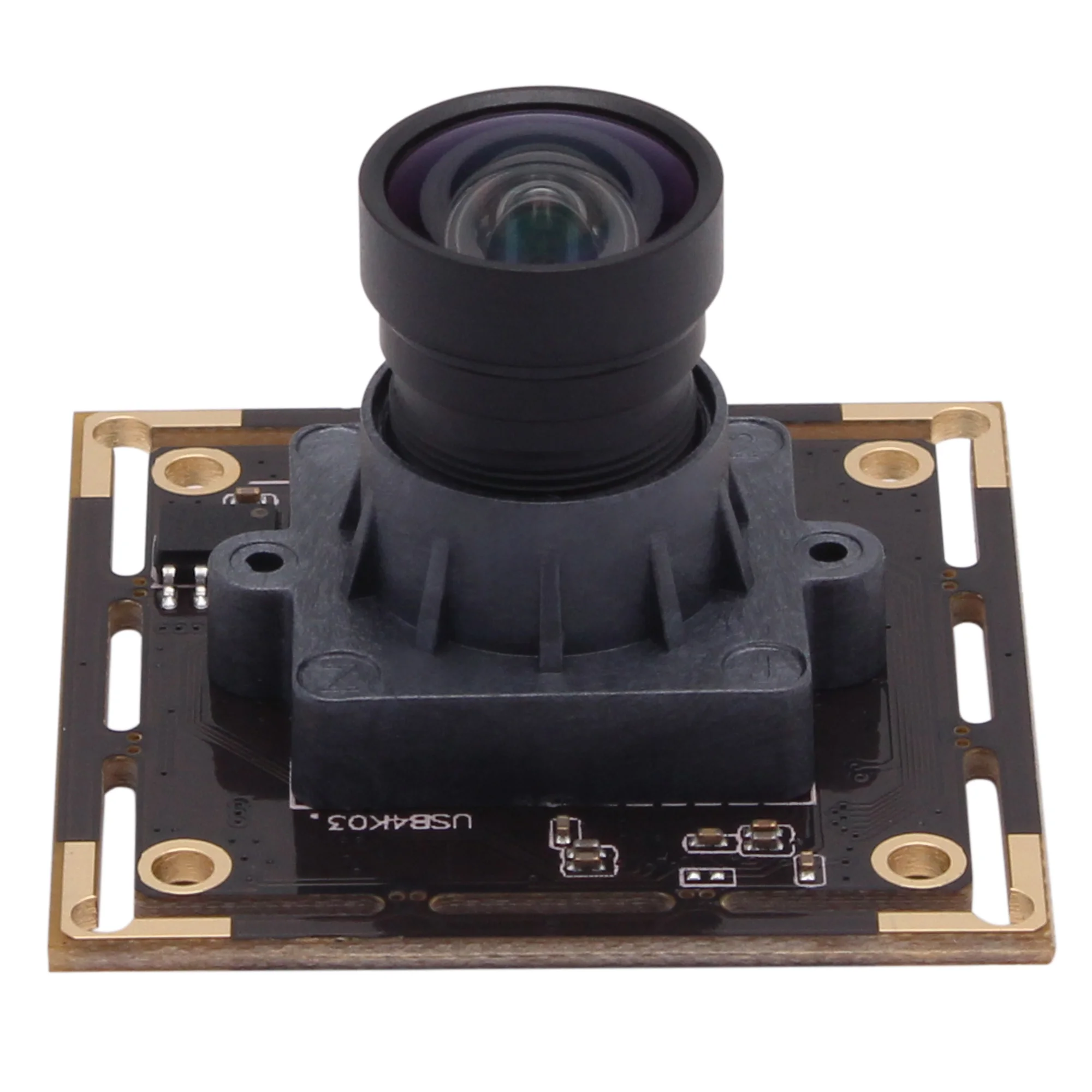 ELP IMX415 Mini 4K Camera Module USB 3840X2160 30FPS with No Distortion Lens for Face Identification Capturing USB4K03-LC1100