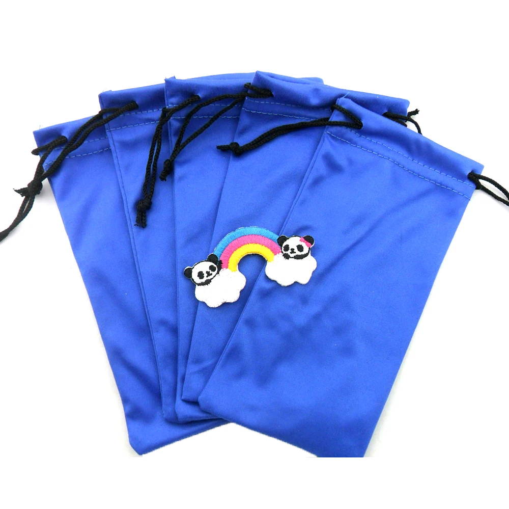 Hot sale Sunglasses pouch  Glasses Gifts Coins Jewelry Microfiber Pouch Soft Cloth Storage Bag For Eyeglasses Sunglasses Oakley