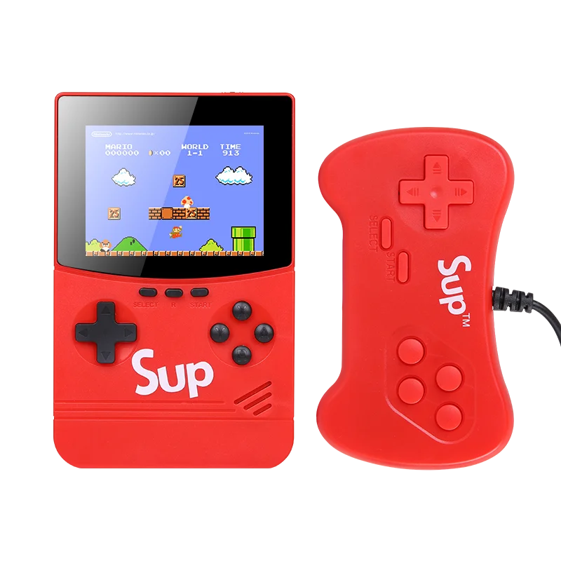 3 5 дюймовый большой экран SUP мини-игры 500 в 1 игры с ручкой 5000 мАч портативное зарядное устройство вызов для двух портативных