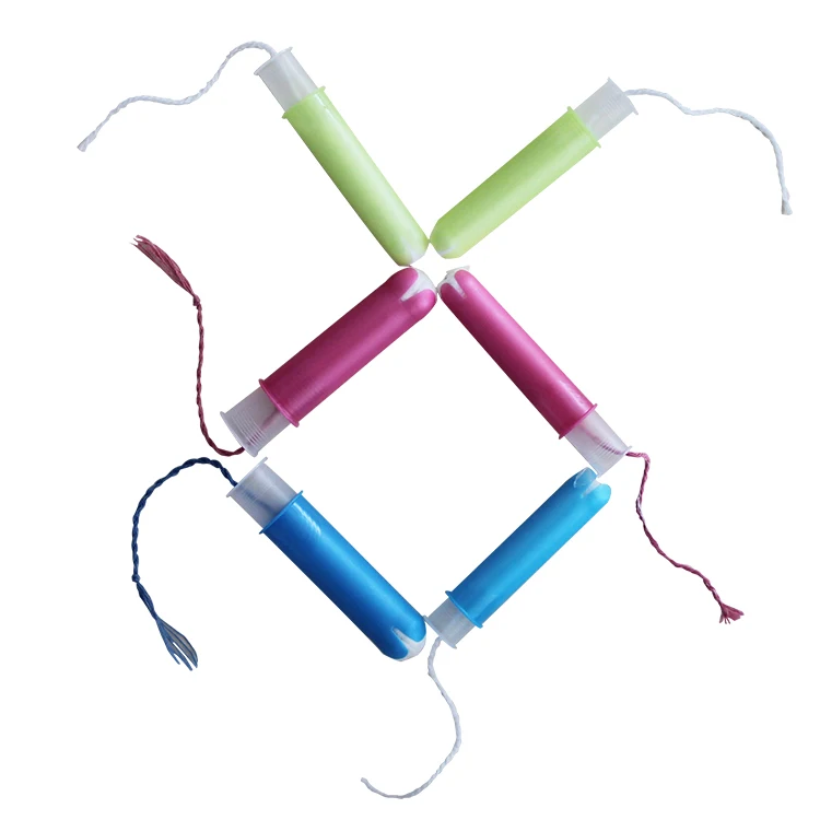 
Factory applicator tampons private label women menstrual eco friendly organic cotton tampon oem 
