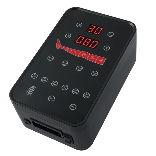 2021 new design  portable 5000 mAh lithium battery air compression boots recovery shoulder  leg massager   A01 sports recovery