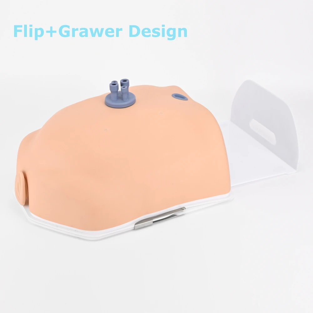 New Simulated Belly Laparoscopic Simulator Box Endotrainer with HD Camera and Gynecological Training Modules