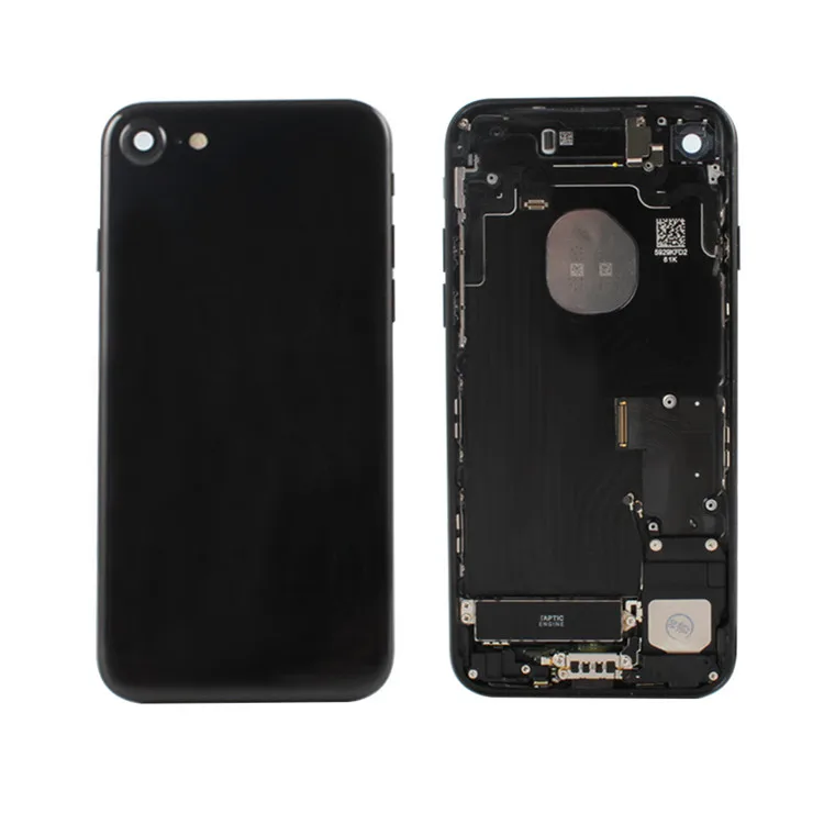 China mobile phone spare parts for iphone 7 Matte Black Housing from Alibaba Most Welcomed Supplier