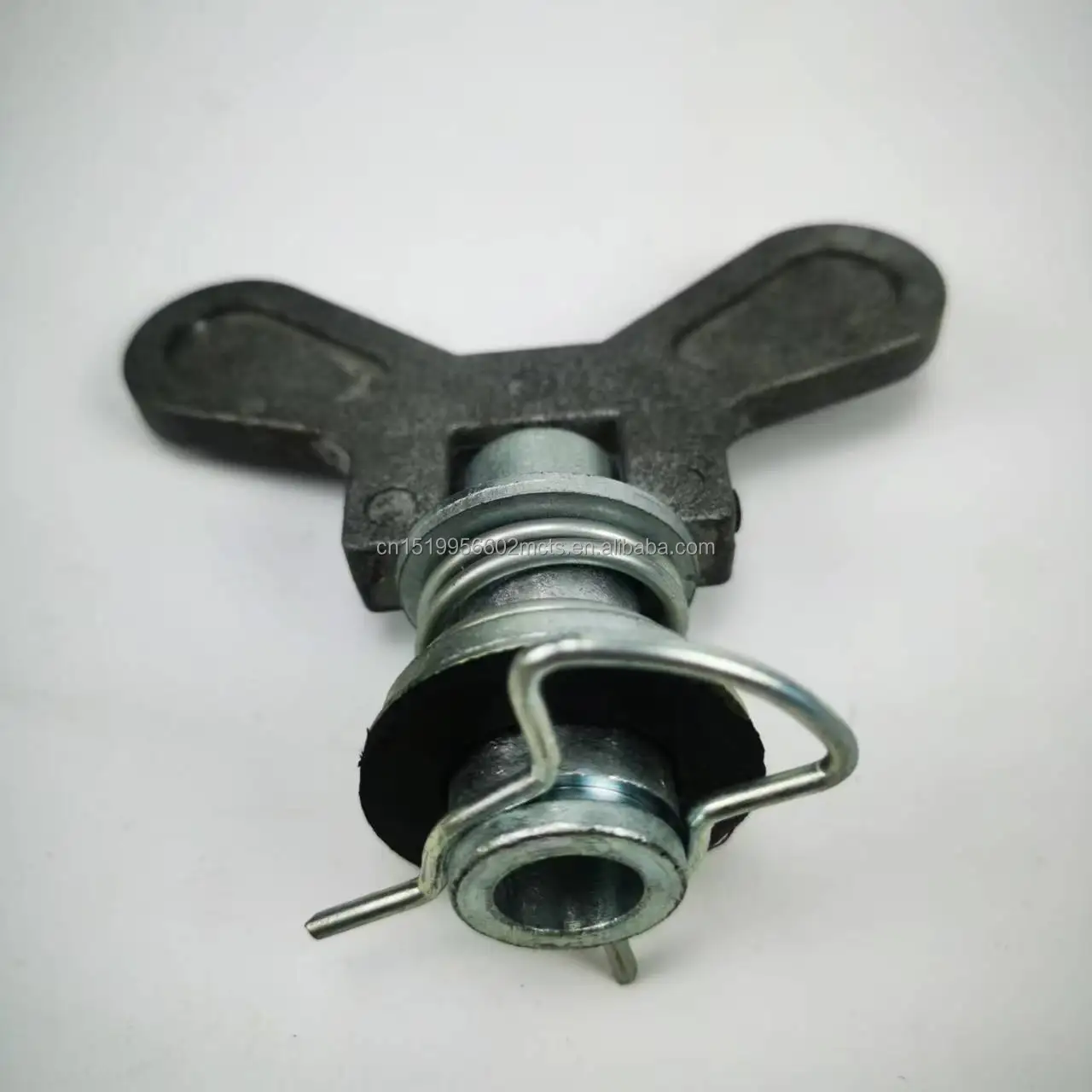 Butterfly nut 600-181-4420. Air filter bolt for Shantui SD22 and SD32 bulldozers.