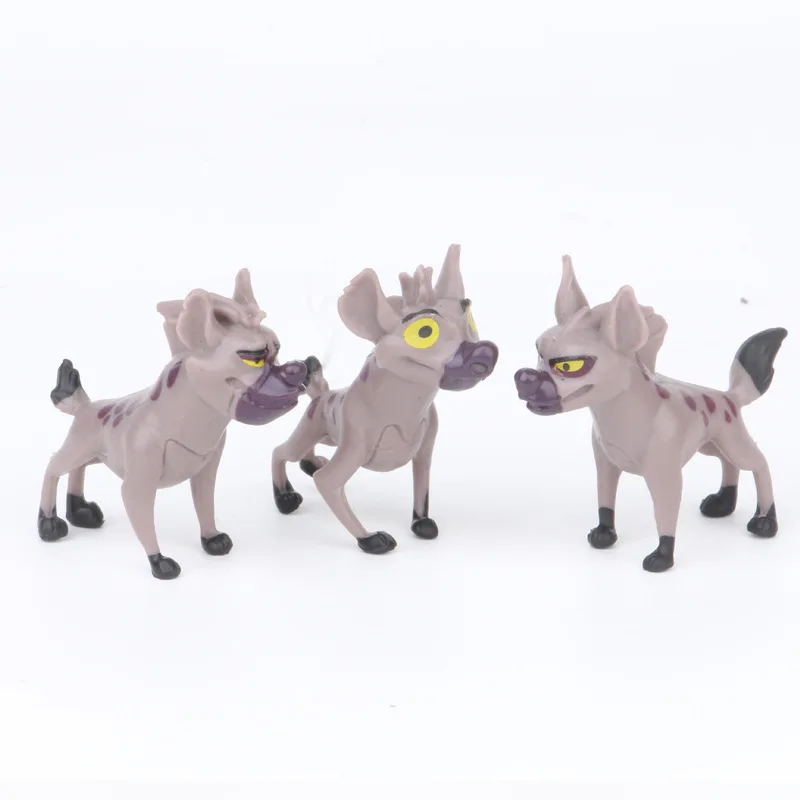 12pcs Lion King figurines The Lion King Simba Mufasa Scar toy figurine models and ornaments