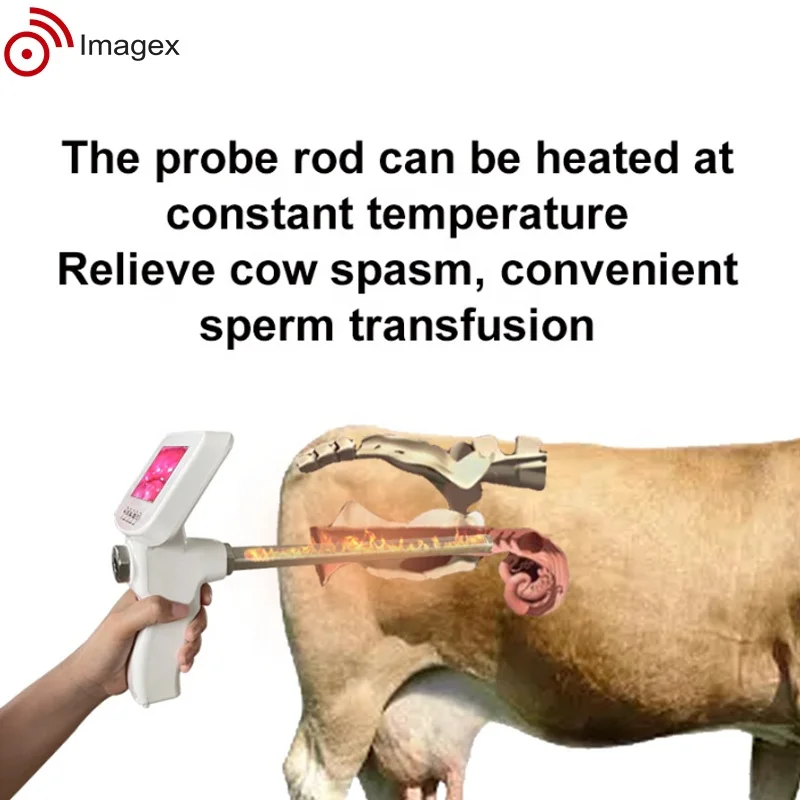 Veterinary Insemination Gun with Camera for Livestock Cattle and Horses