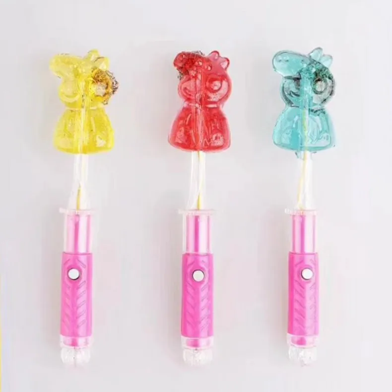 Custom Light Bonbon LED Sweets Glow Stick Lollipop Candy Toys Kids Lollipop