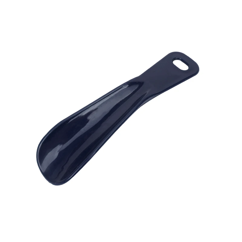 Factory Wholesale Custom Logo Lazy Short Shoe Helper Small Plastic Shoe Horn Travel Shoehorn