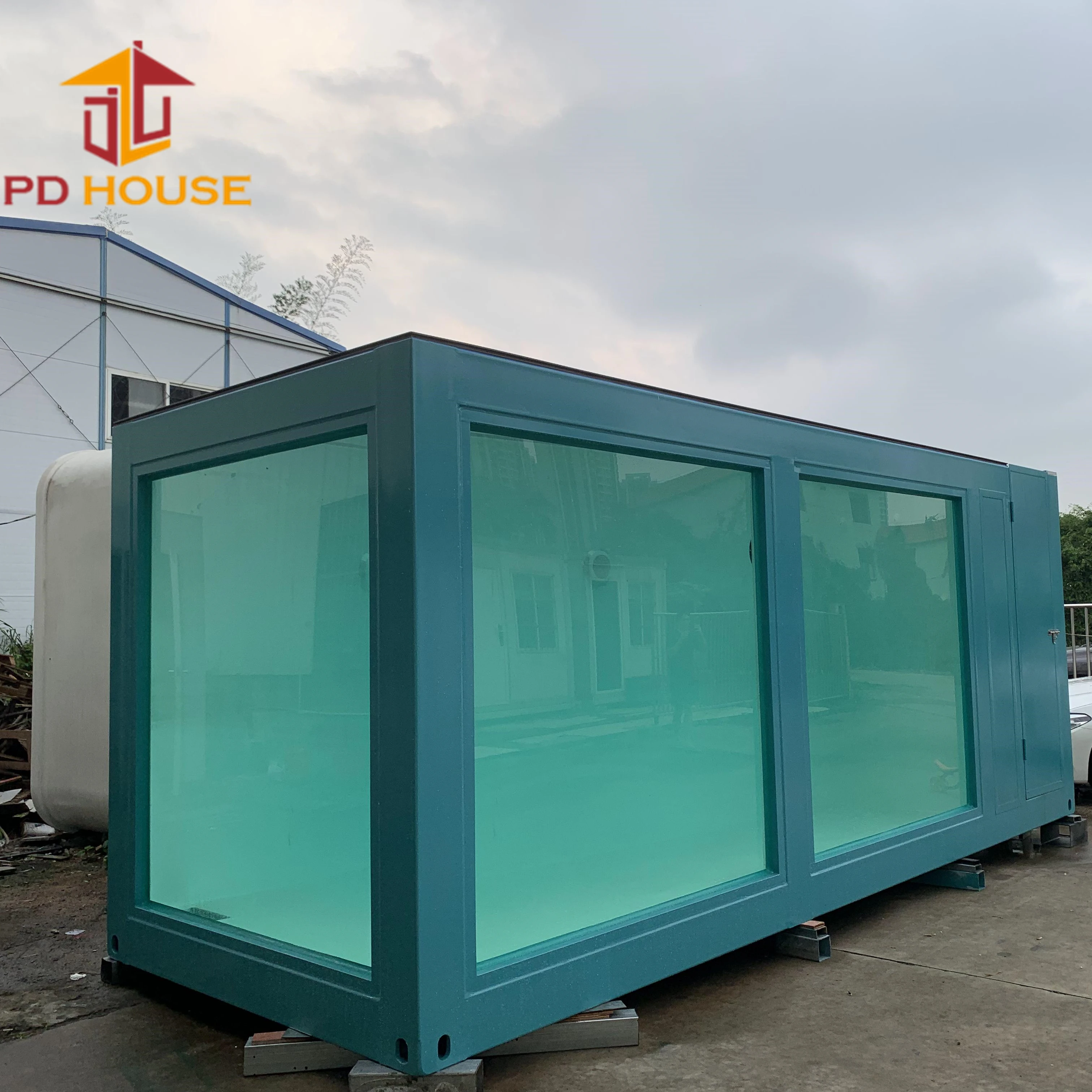 20FT Shipping Containers Pools for Teaching People Scuba Diving, Acrylic Pool for School, Customized Acrylic Diving Pool