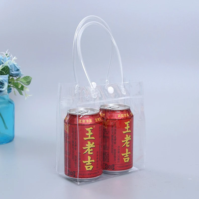 Custom pvc plastic handbags for women