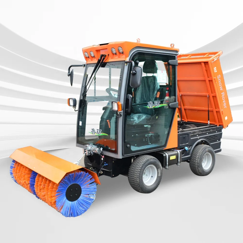 Four-Wheel Drive Continuously Variable Speed Snow Blower With Large Fuel Tank Snow Thrower