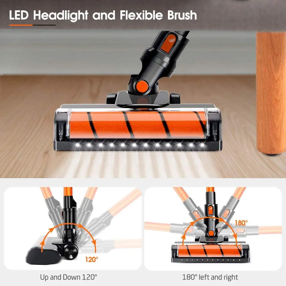 2 in 1staubsauger Bagless cyclone battery powered cordless hand rechargeable floor vacuum cleaner vacuum and carpet cleaner