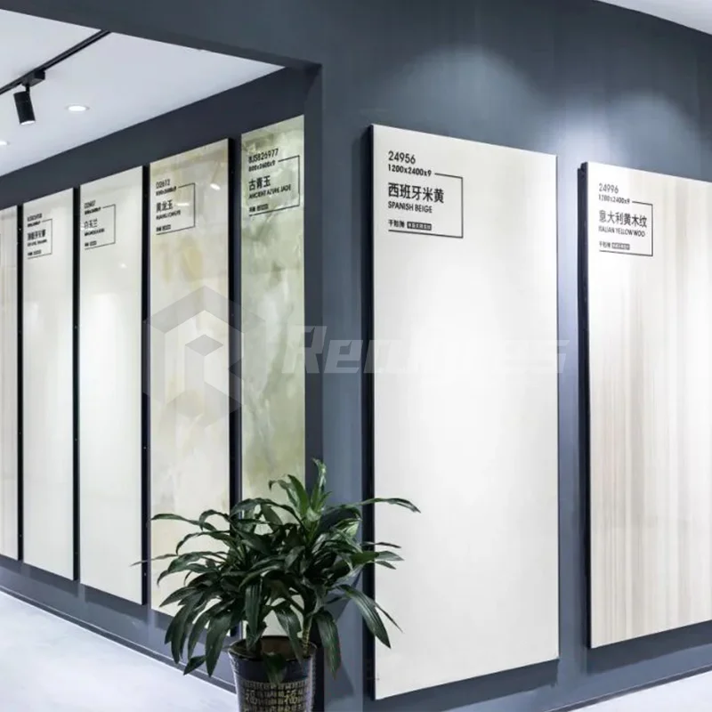 Realgres 9 Mm Floor And Wall Big Size Porcelain Slab Silky Surface Marble Look Light Grey Porcelain Slab