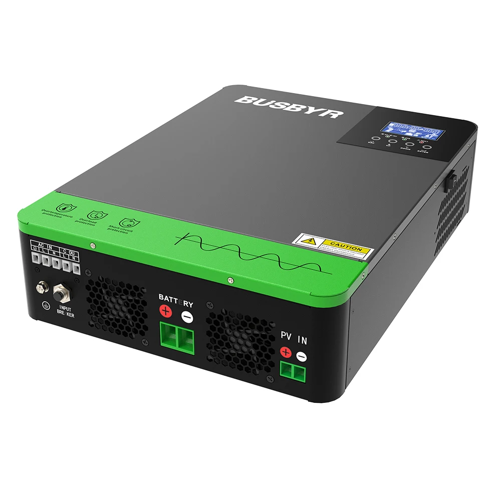 Busbyr Solar 2.2KW 2200 Watt 12V 24V Dc to AC 120V Inverter 220V to 380v 4200W 2200W Pure Sine Wave Inverter 2200w