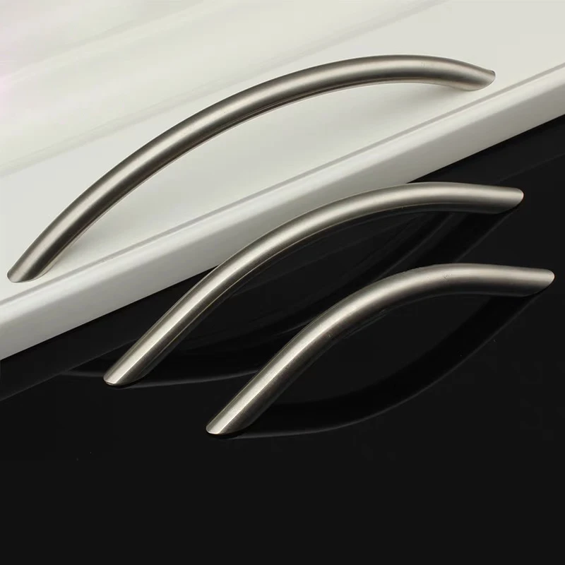 Cabinet Handles Brushed Nickel Bridge Handle Cheaper Cupboard Drawer Wardrobe Pull Handles