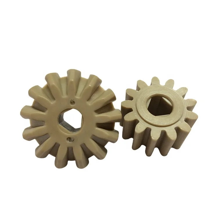 Guangzhou Gear PEEK Materials Plastic injection molding PEEK profile Gear steering gear