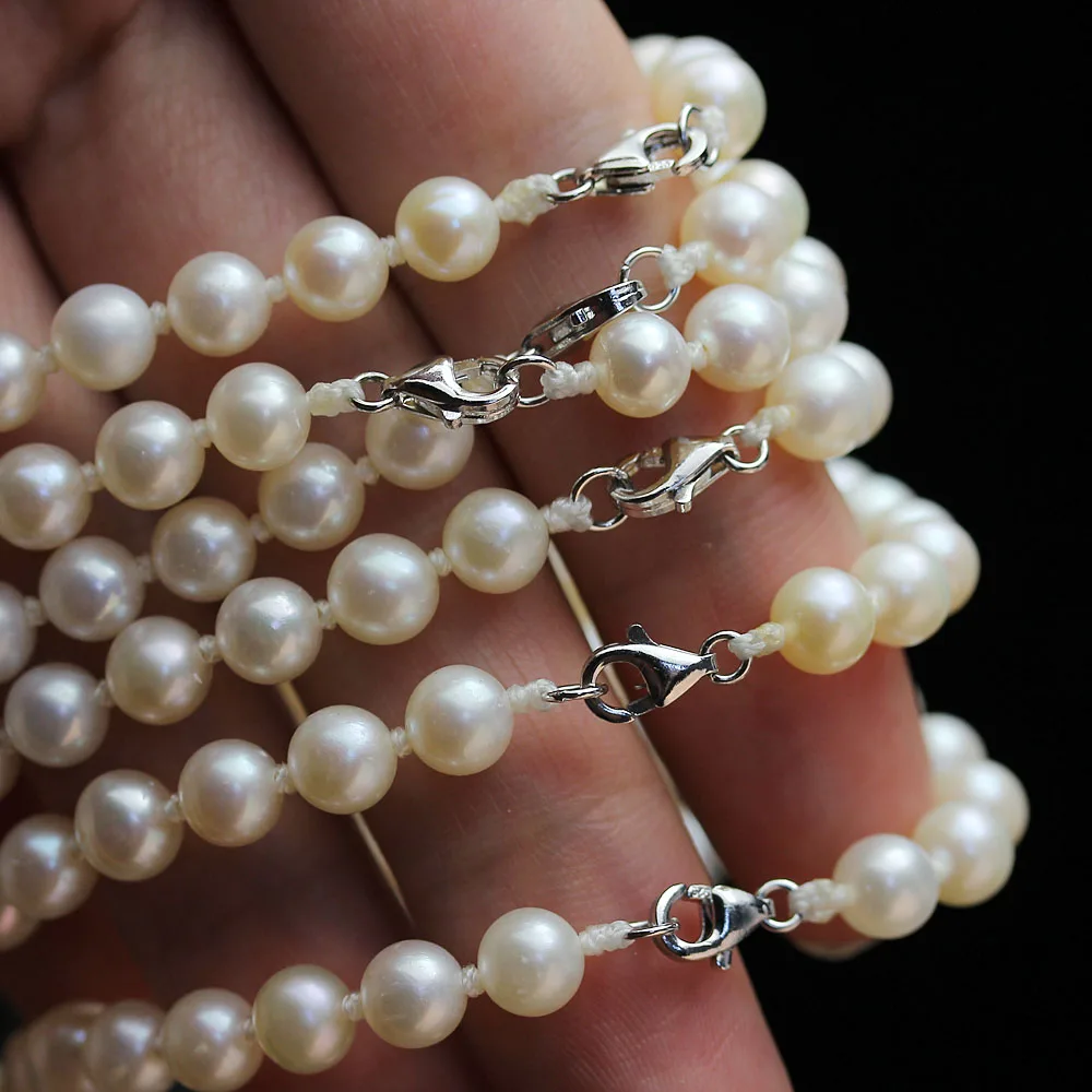 Ожерелье из пресноводного жемчуга высокого качества