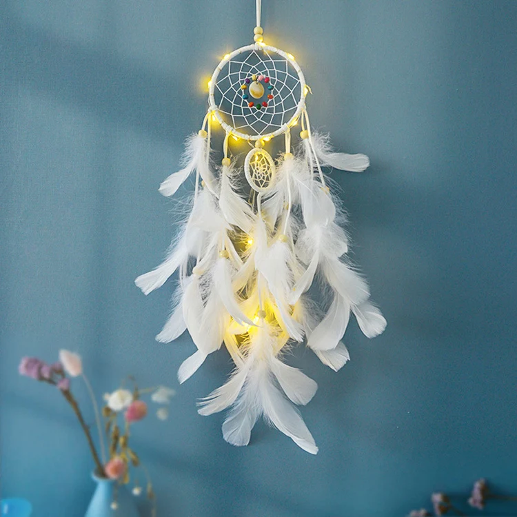 Competitive Price Decorative Colorful Dream Catcher For Bedroom Handmade Wall Hanging Ornament Home Decor
