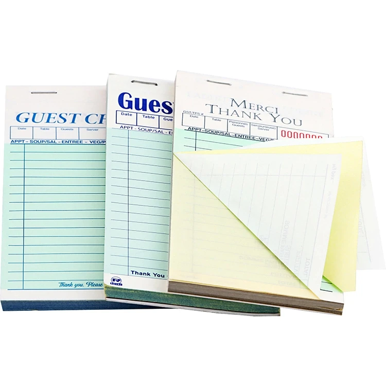 Hot Sale NCR Receipt Book Printing in China Factory