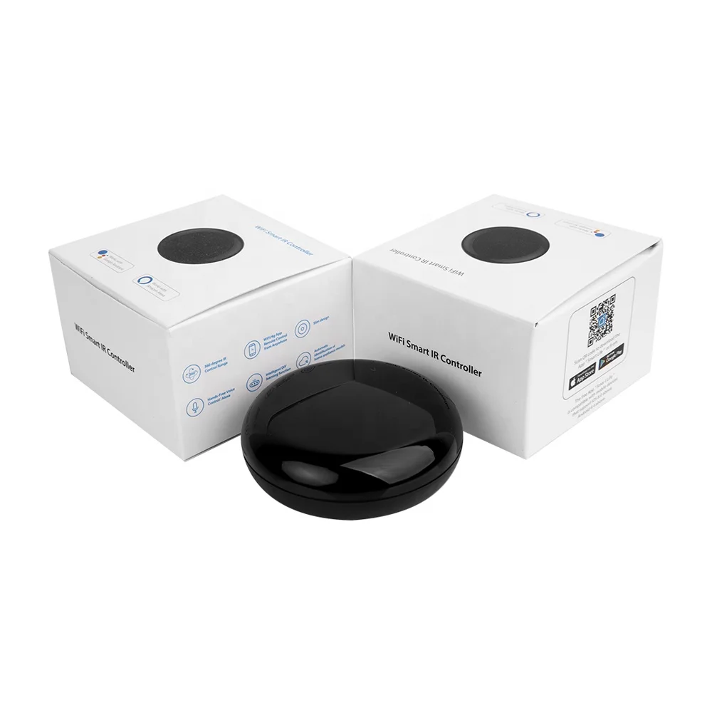 Tuya APP control smart wifi  IR Remote Control for IR devices TV Air Conditioner voice control with alexa  google assistant