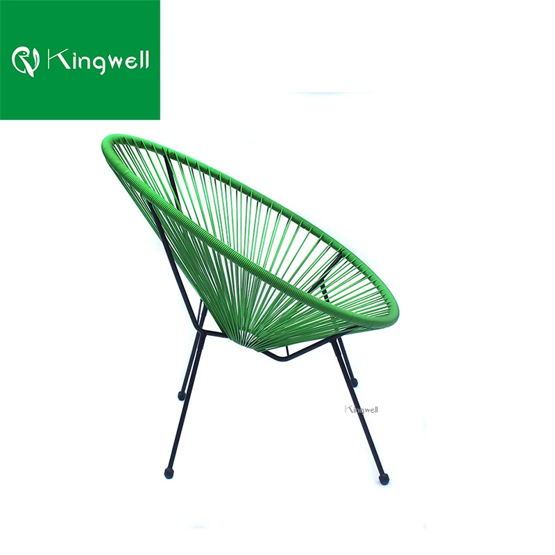 Leisure style patio used antique cane rattan chair acapulco chair rattan egg chair
