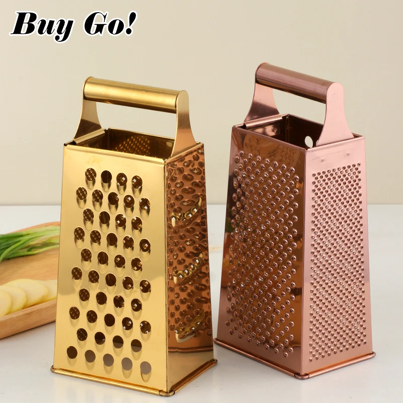 Hot sale Multifunctional  Kitchen Accessories 4 Sides Cheese Grater stainless steel grater vegetable