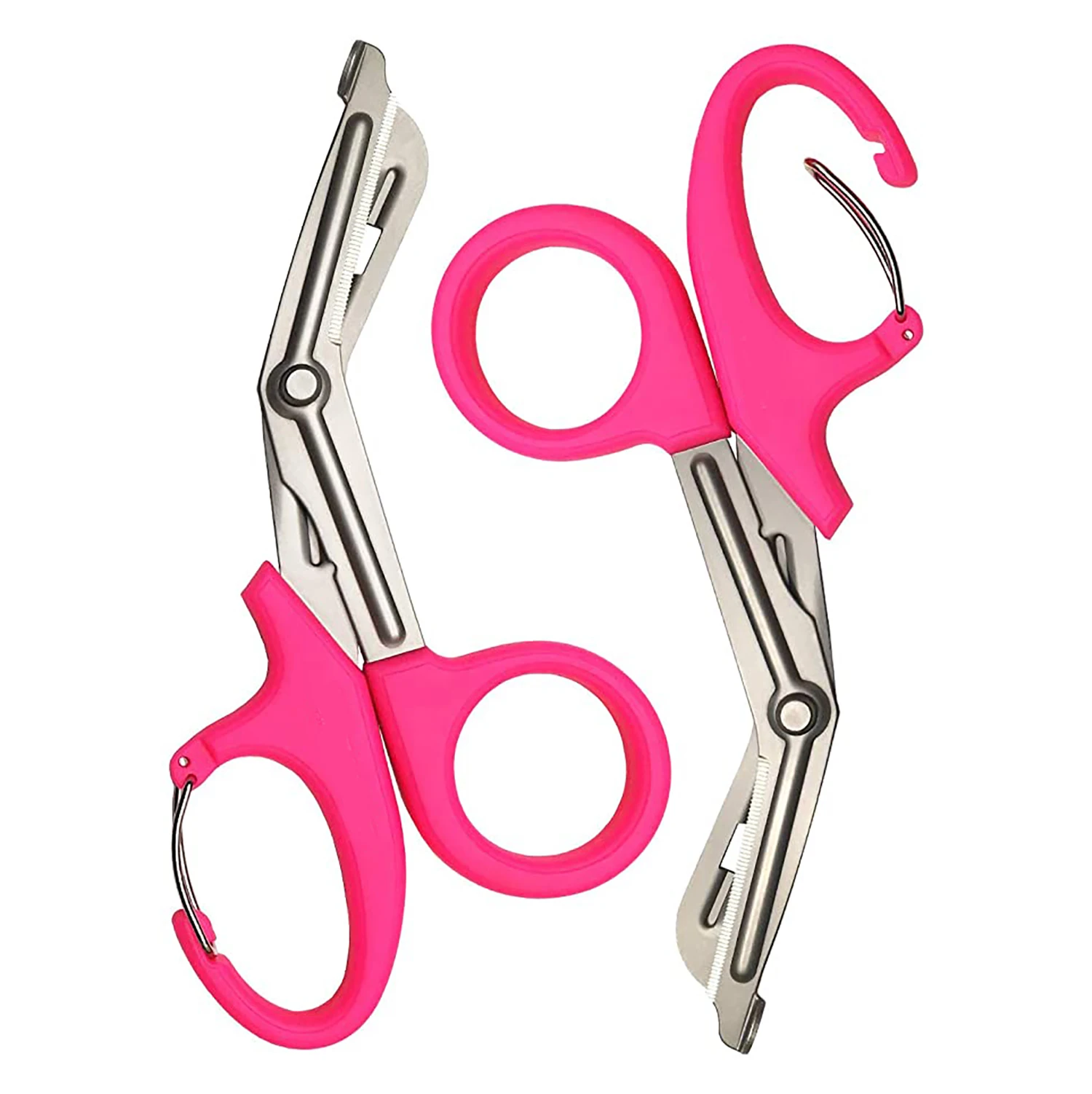 Multi Color trauma shears medical scissors with carabiner Bandage Scissors