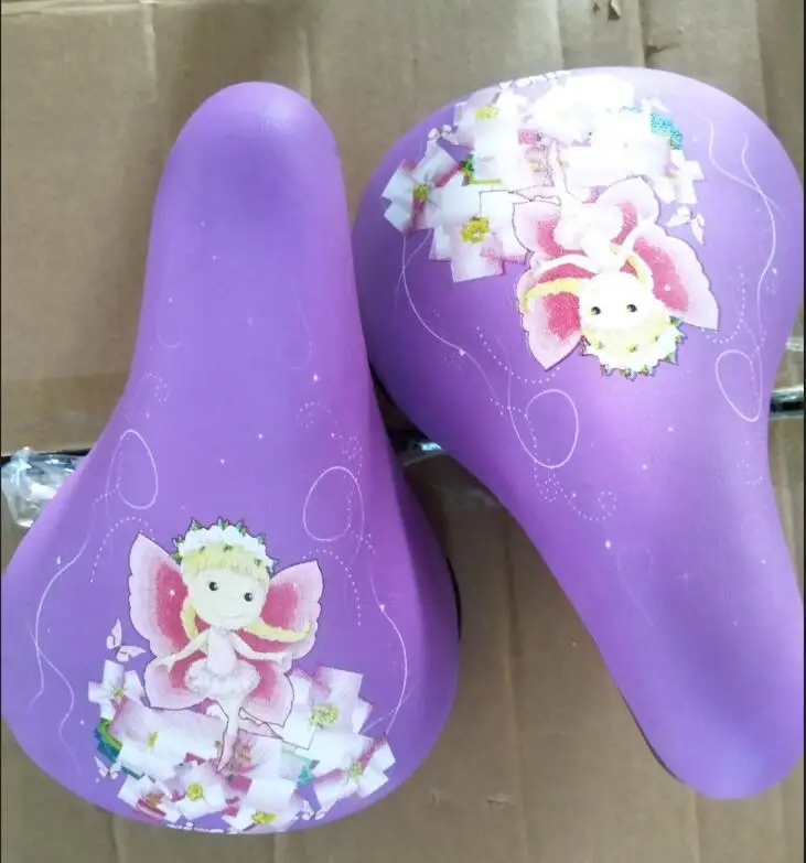 bicycle parts kids bike saddle leather child bicycle seat ready for shipment