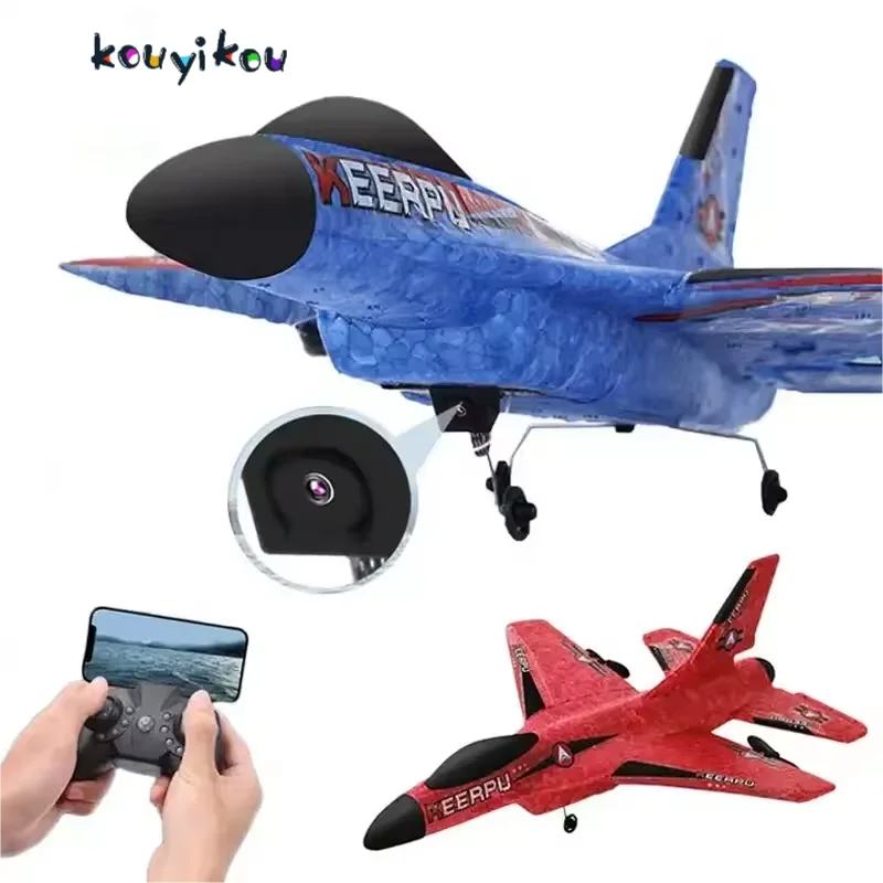 Новый продукт KYK 2024 2 4 г SU-35 радиоуправляемый самолет с дистанционным управлением самолет-истребитель планер из вспененного материала игрушки хобби Brinquedos