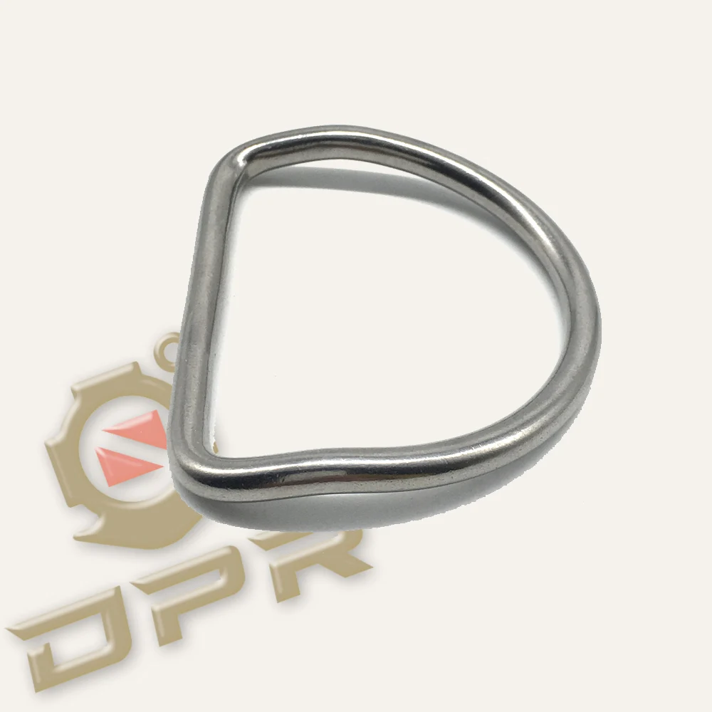 DPR Brand Marine Snorkel Stainless Steel D- Ring Welded Formed D-Ring  Scuba diving accessory with customized design