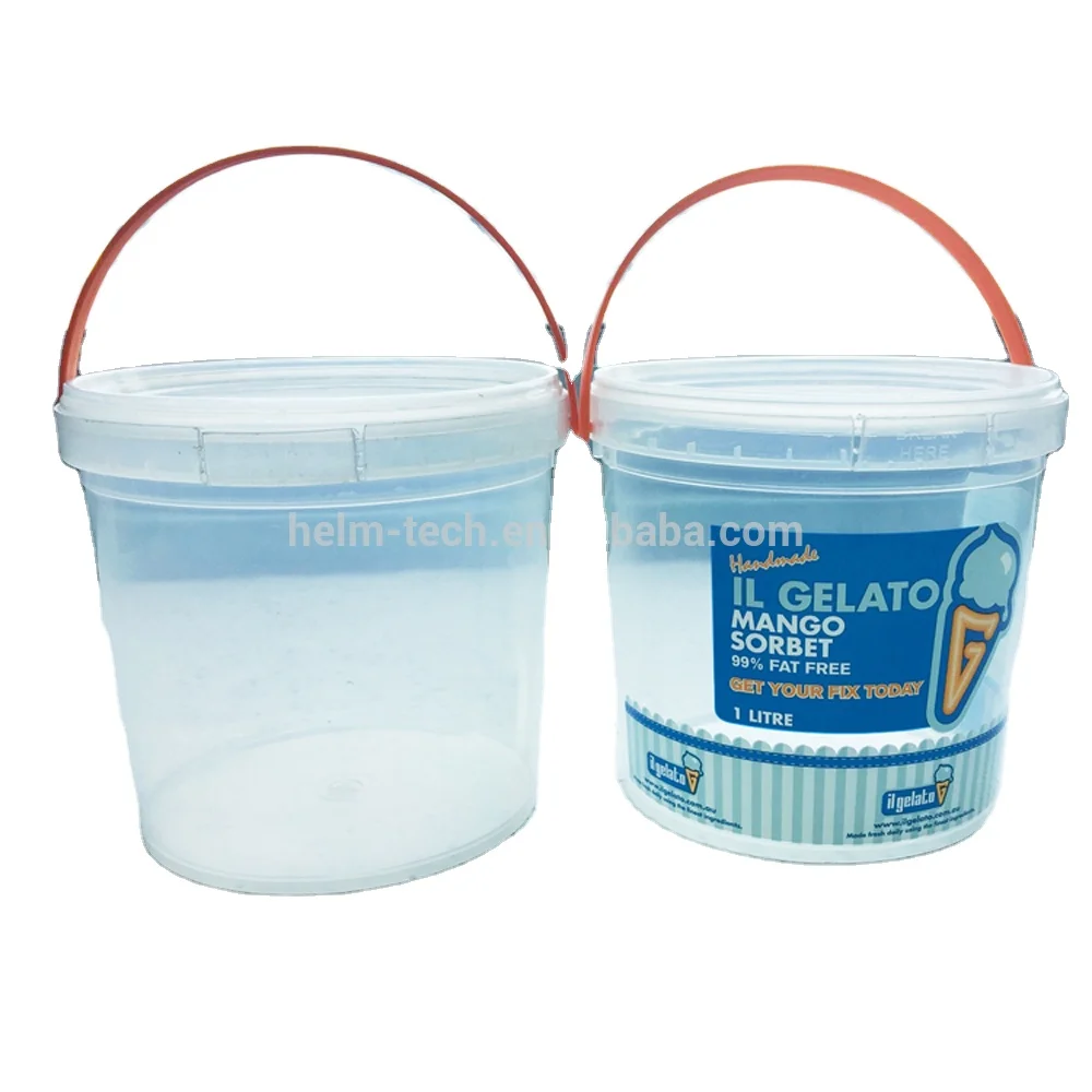 
 Дешевое Прозрачное пластиковое ведро для льда   (60320118348)