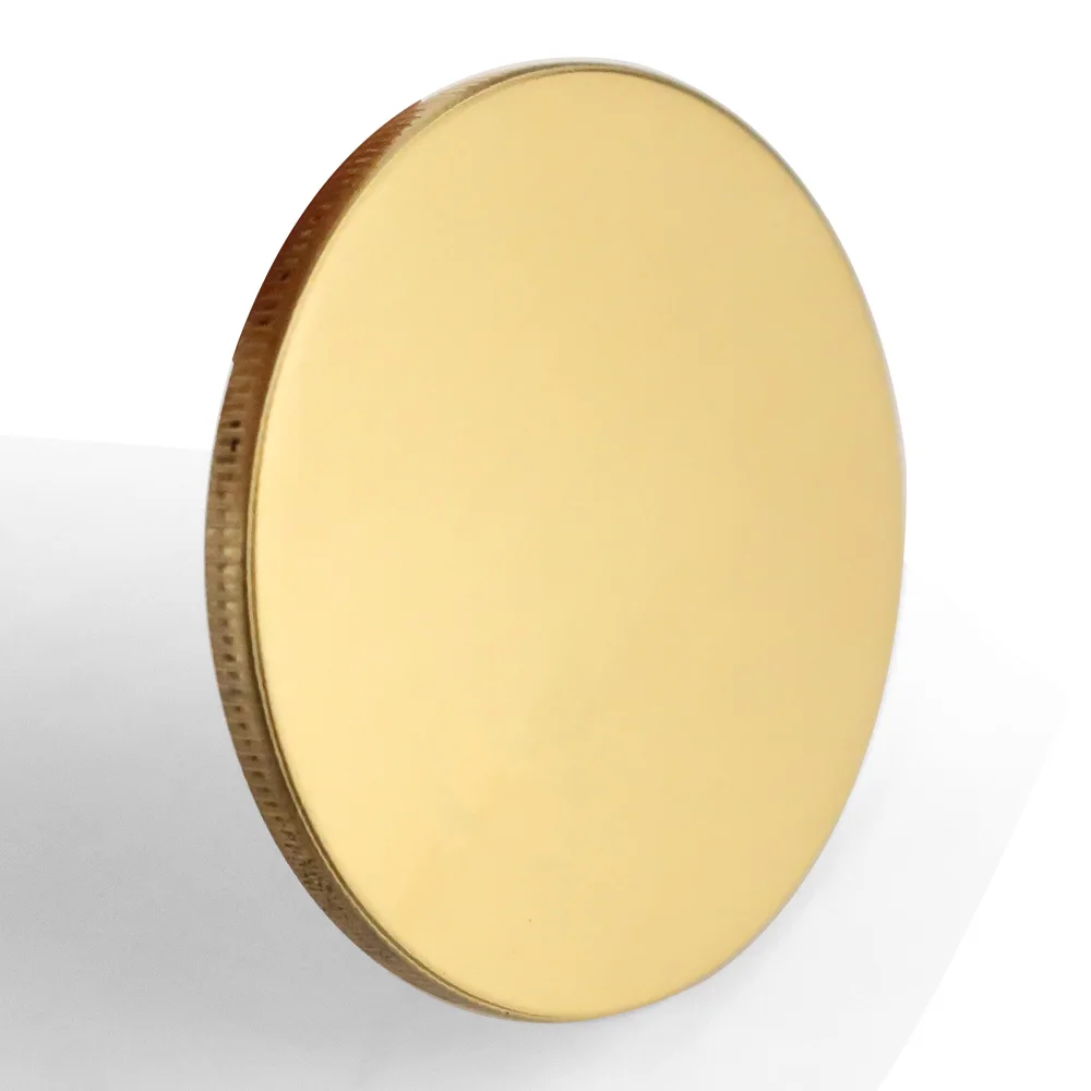 Metal blank challenge coin for sublimation  25mm custom logo brass blank metal coin