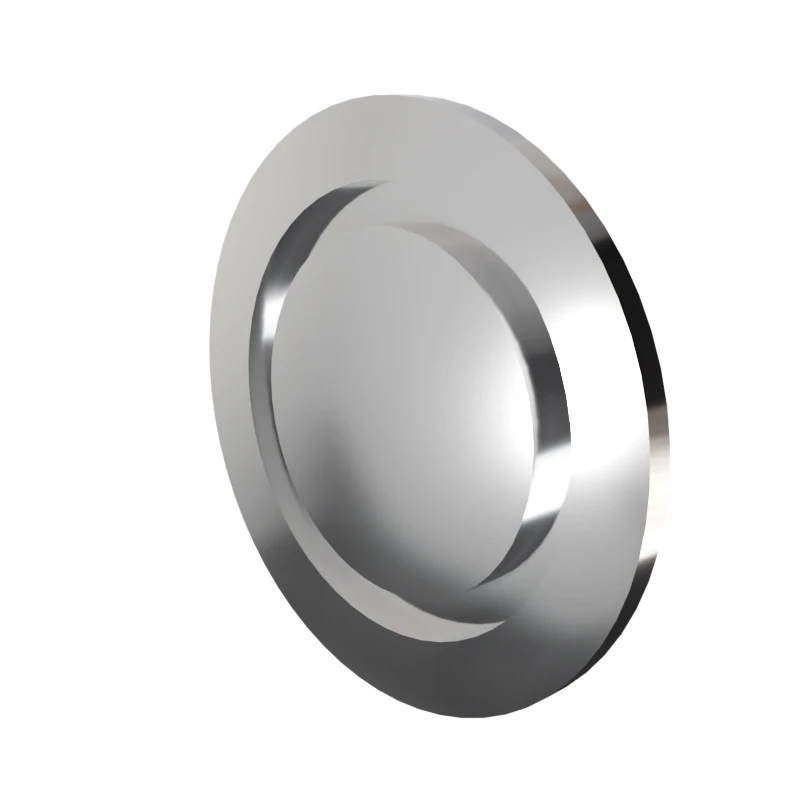 Factory Wholesale Aluminum Kf Vacuum Flange Fitting Adapter Flange Blind Blank Flange  For Vacuum Industry