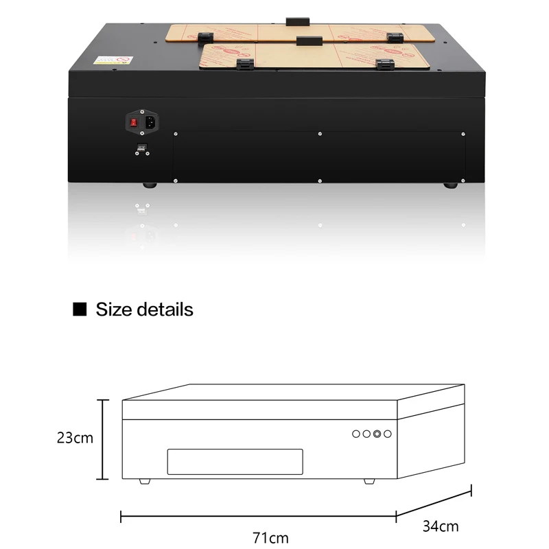 New arriver 10.3 software Desktop Small A3 A4 Size Printer DTF 1390 L1800 print head For PET Film Printing