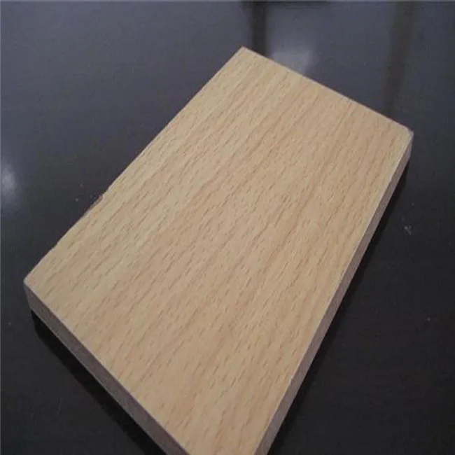 Hot sell Melamine faced MDF board for flooring wall panel