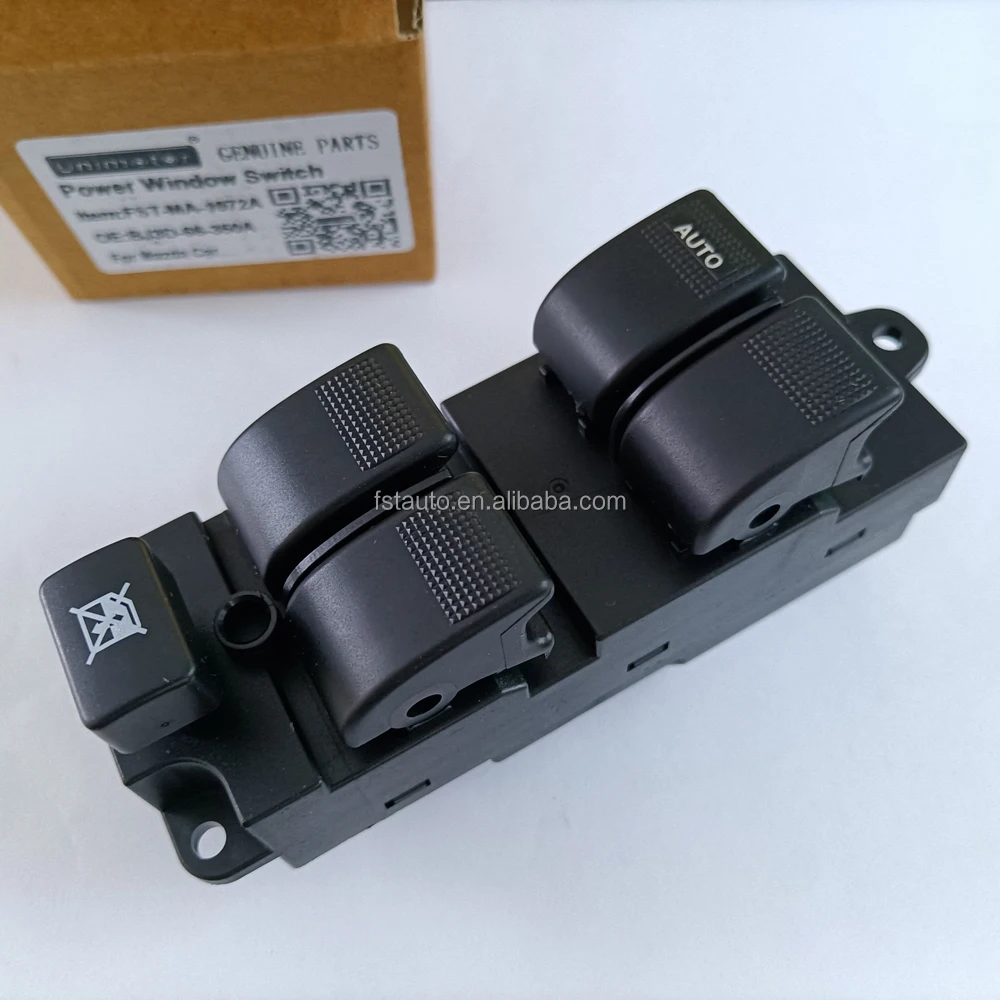 Main Power window Switch  BJ3D-66-350A  For Mazda 6 2003-2005 Mazda 323 1998-2001 Window Regulator Switch FST-MA-1072A