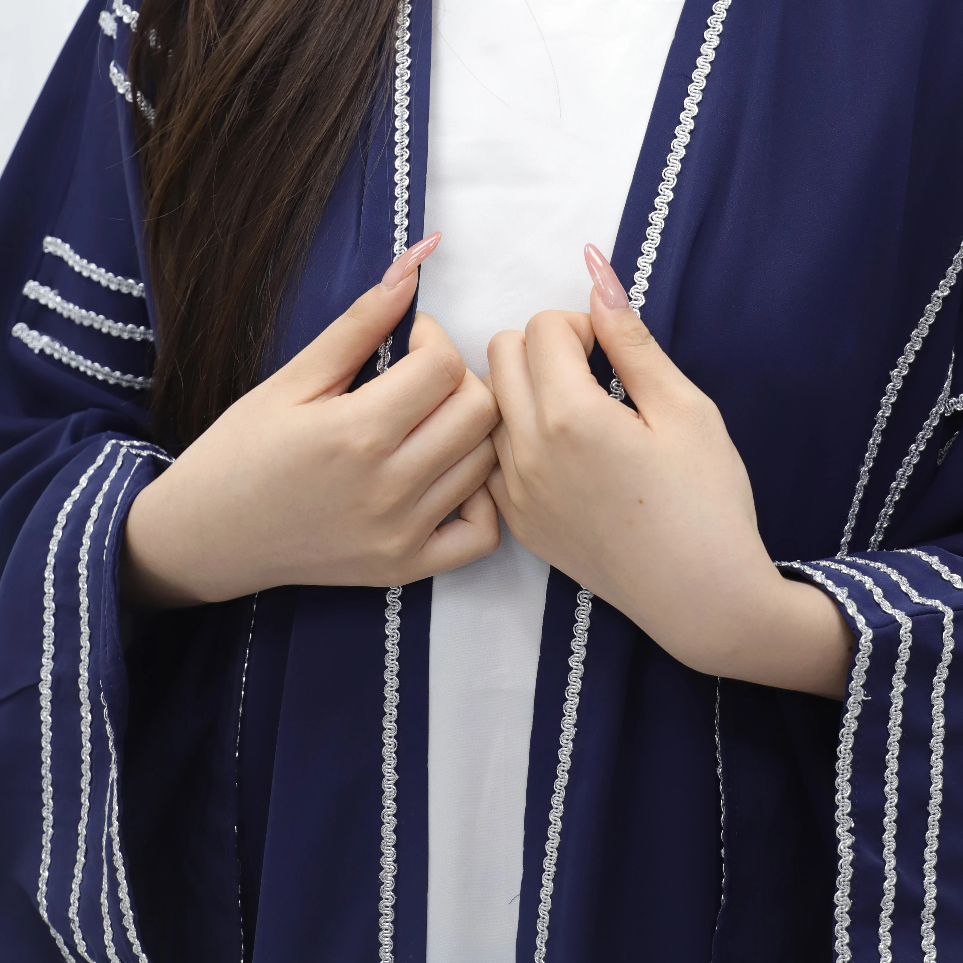 New Arrival Oem Elgent Muslim Women Dubai Muslimah Niqab Embroidery Khimar Burqa Middle East Jubah Dresses Abaya With Hijab