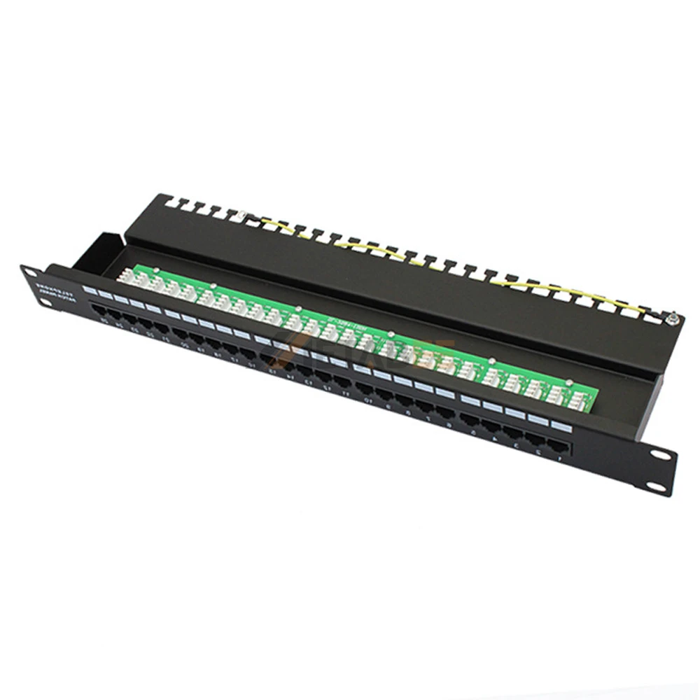 Разгруженная интегрированная телефонная Панель RJ45 RJ11 с
