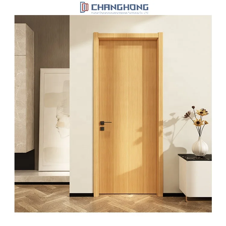 luxury french style home solid wooden doors for houses interior soundproof bedroom wooden doors