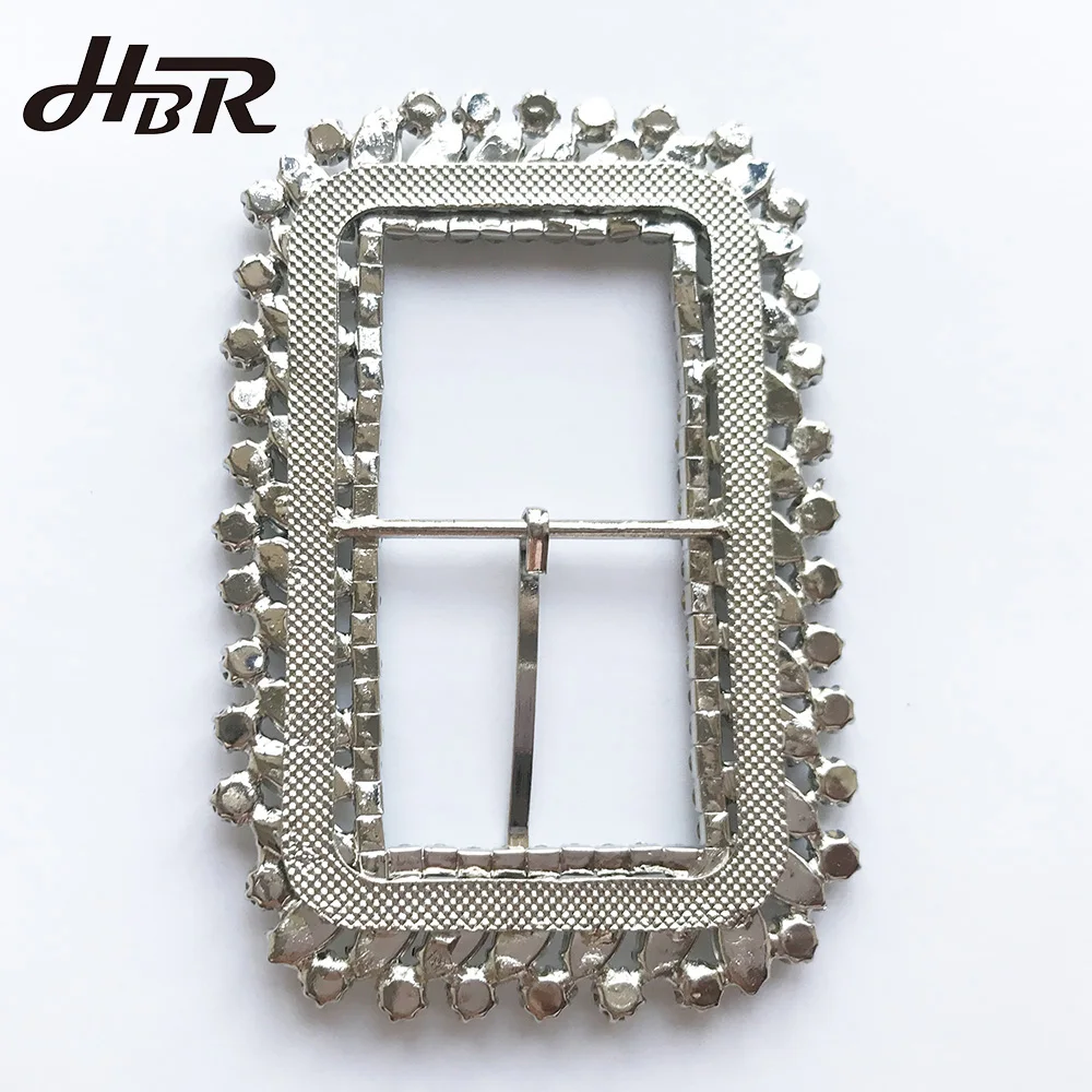Wholesale Fancy Crystal Belt Buckle Customized Rhinestone Buckles for Wedding/Belt/Dress/Shoes