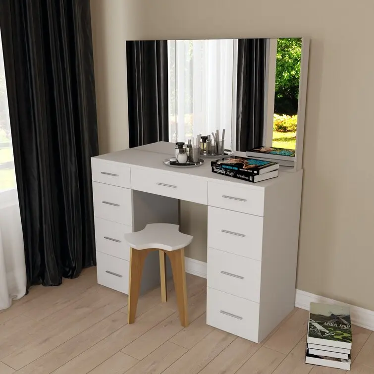 Cheap Price Guaranteed Quality Professional Anti-Fog Mirror Wooden Dressing Table