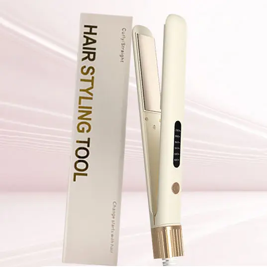 Professional Salon Negative Ion Hair Straightener Titanium Fast Heat Up Electric Ceramic Coating Hair Straightener Flat Iron