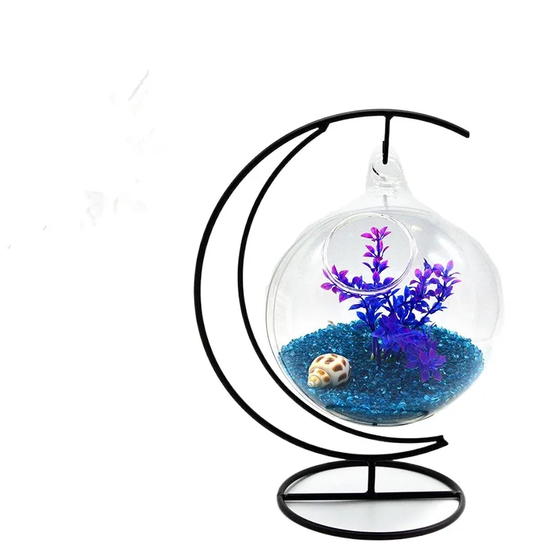hot selling popular design hanging clear glass fish bowl