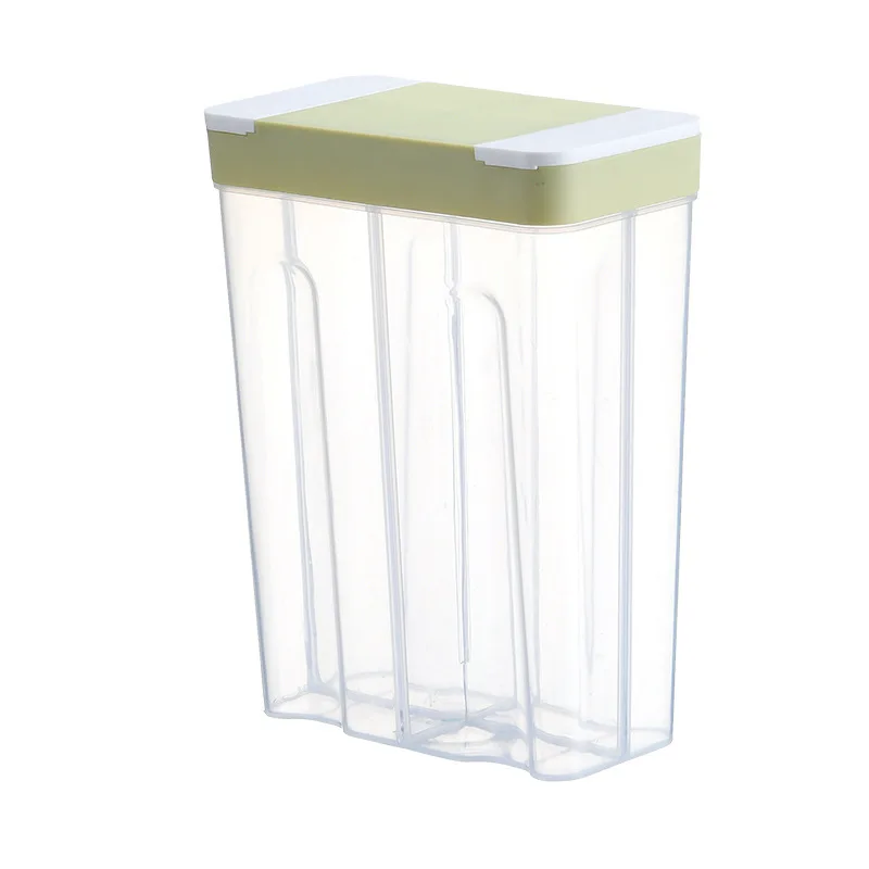 Large Set Airtight Food Storage Containers With Lids Plastic Dry Food Crisper Space Saver Box