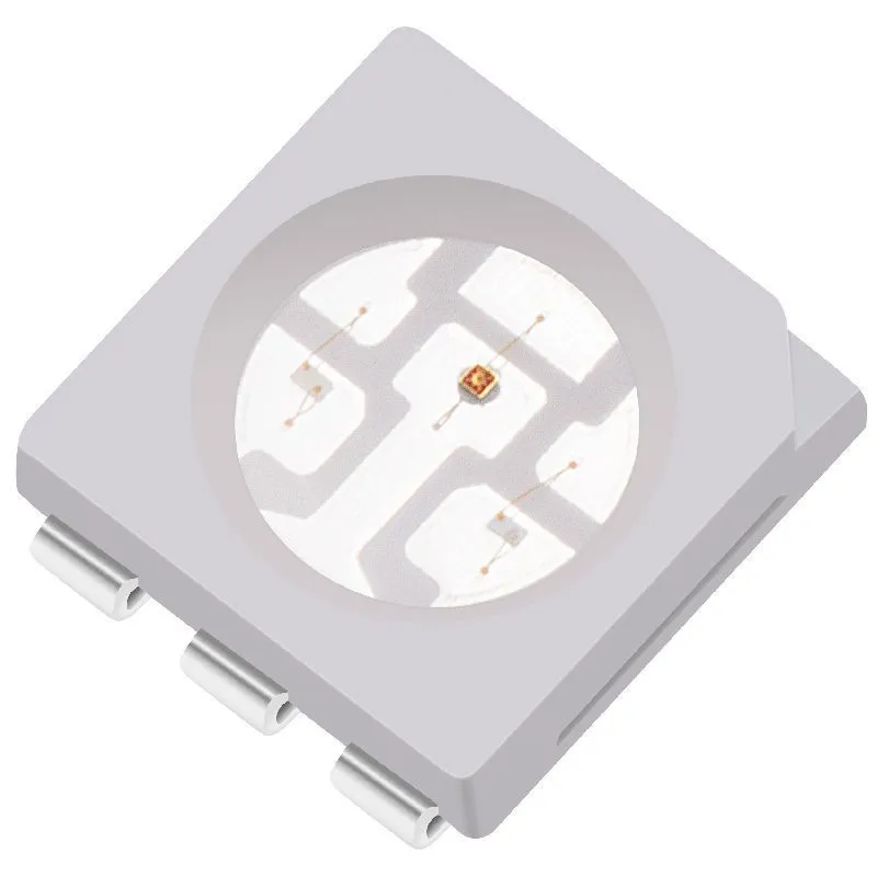 Jstronic Tri-color Chip PLCC6 0.2w 0.5w LED 6 pin RGB 5050 SMD Diode