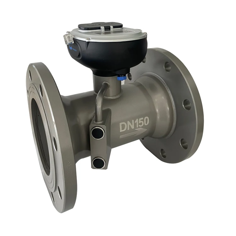 Digital Ultrasonic Water Meter DN200 RS485/OCT output  with valve  Smart Water Meter