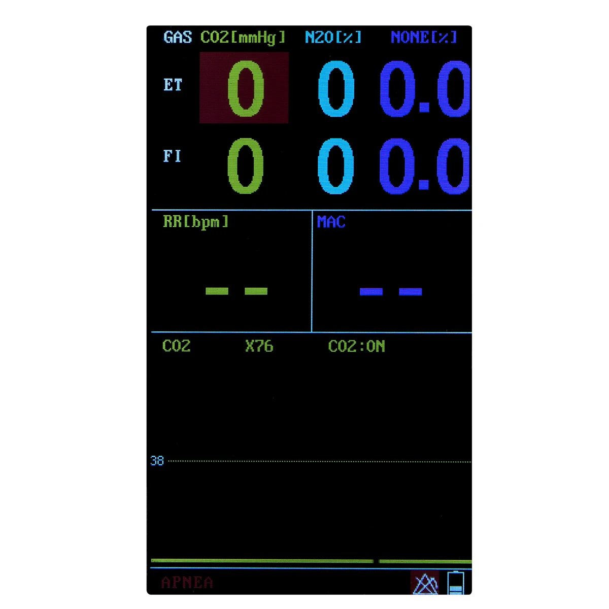 AGM Anesthesia Gas Module Multi Gas Analyzer ETCO2 Sensor