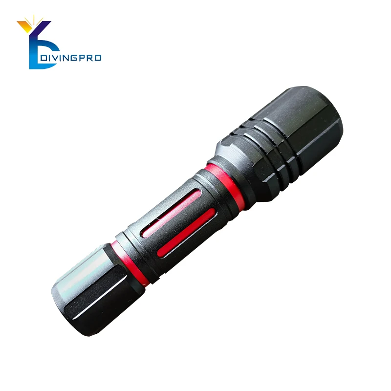 130lm dimmable flashlight security tactical camping emergency waterproof LED flashlight