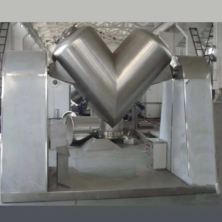 Popular promotional High performance v type dry seasoning mixer for powder