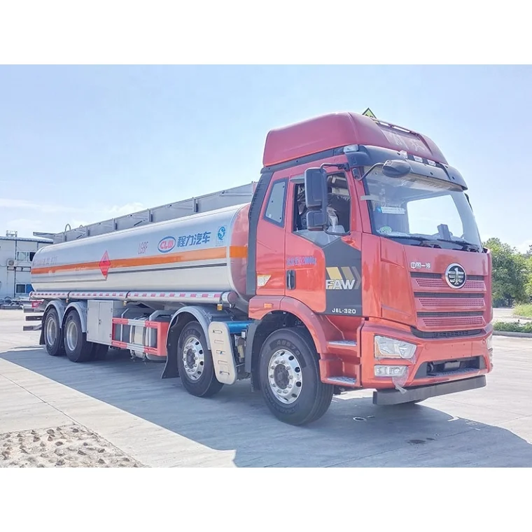FAW 8x4 28cbm 6000 Gallon 371hp Fuel Dispenser Truck For Sale